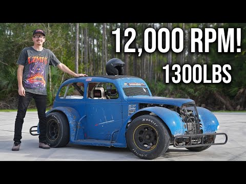 Adam LZ's Thrilling Journey with the Legend Race Car: Modifications, Test Drive, and Drifting Potential