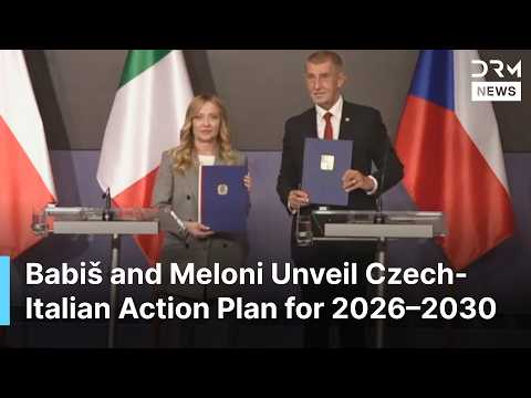 FULL: Italy's Meloni and Czech PM Babiš <strong>Talk</strong> Nuclear <strong>Power</strong>, Defence and EU Competitiveness | AC1N