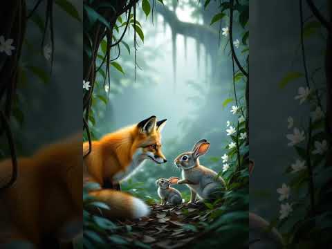 एक खरगोश और उसका बच्चा#youtube #instagram #facebook #moralstories #happy #cartoon #funny #life