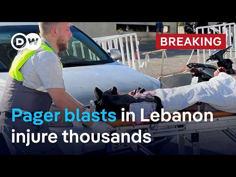 Lebanon: Hezbollah pager explosions injure thousands, several people dead | DW News