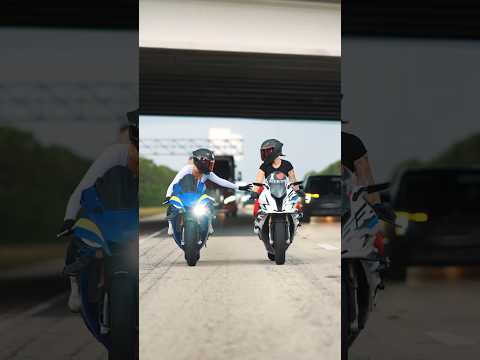 Double trouble 😵‍💫 #shorts #motogirl #bikeride #flamyshorts #viral #fyp #youtubeshorts