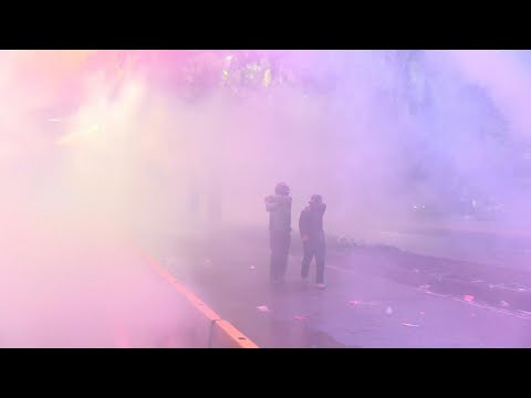Tear gas fired at Indonesia protesters after driver's death | AFP