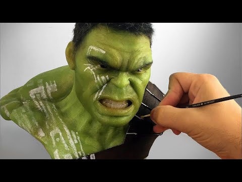 Hulk Sculpture Timelapse - Thor Ragnarok - UCq67A47sBJLY-KtRjjExdfw