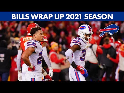 Buffalo Bills Wrap-Up the 2021 Season | 'Work Still Needs to be Done' video clip
