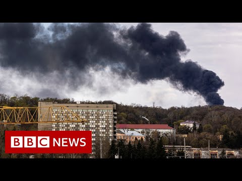 Missiles hit Lviv in Ukraine’s west as Russia bombards cities – BBC News