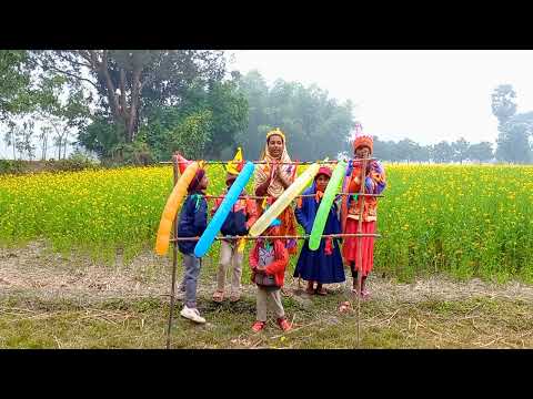 Outdoor fun with Flower Balloon and learn colors for kids by I kids episode nomber- 10 mustard field