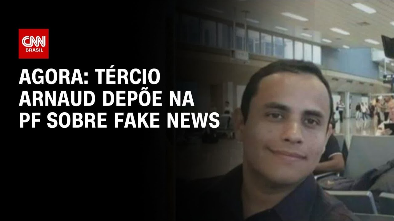 Policia Federal ouve Tércio Arnaud no inquérito das fake news | CNN 360º
