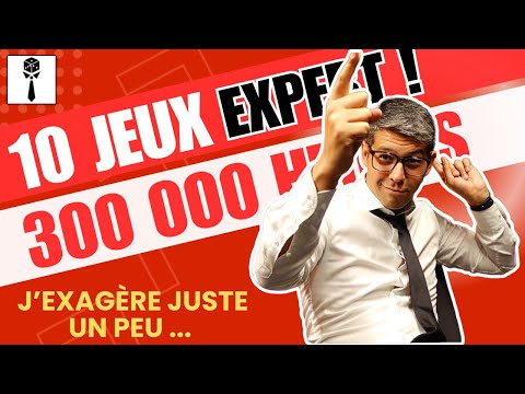 TOP 10 jeux EXPERT les PLUS joués !