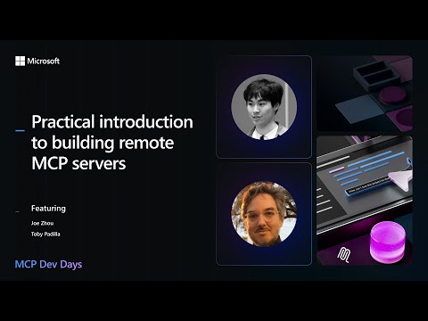 Practical introduction to building remote MCP servers