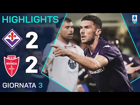 FIORENTINA-MONZA 2-2 | HIGHLIGHTS | 3ª GIORNATA | SERIE A ENILIVE 2024/25