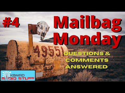 Monday Mailbag #4.  Your Questions Answered...Poorly.
