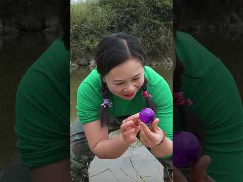 Giant clams, collecting enchanting oversized purple pearls