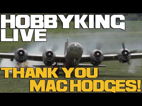 HobbyKing Live - Mac Hodges B-29 crash, End of an Era. - UCkNMDHVq-_6aJEh2uRBbRmw