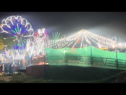 लखनऊ का खूबसूरत नज़ारा और उपर से रात का मेला क्या सुंदर दृश्य है #viral #song #masti #mela 