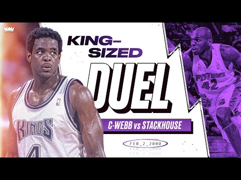 Kings-Sized Duel: Chris Webber vs. Jerry Stackhouse | February 2, 2000 video clip