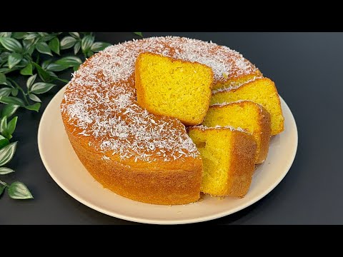 La prepari in 5 MINUTI per COLAZIONE! Sofficissima e Buonissima 😋Torta d’arancia 🍊