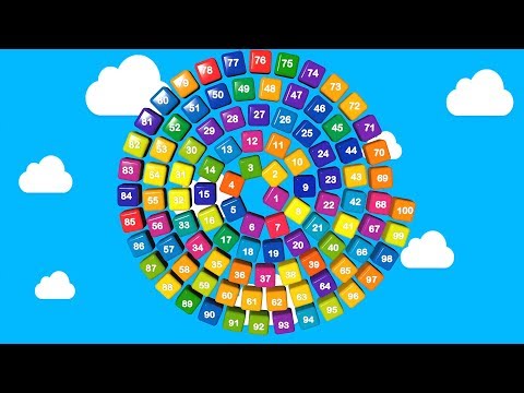 Count 1-50 - Learn To Count for Children - Education Learning video