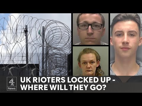 UK Riots: Who's been convicted and do our prisons have room?
