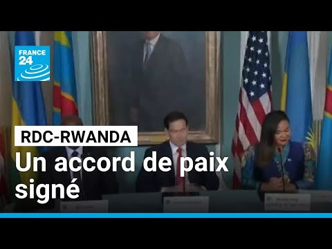 RDC-Rwanda : un accord de paix signé à Washington, une 