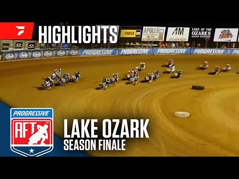 American Flat Track Season Finale at Lake Ozark Speedway 9/14/24 | Highlights - dirt track racing video image