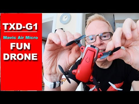 TXD-G1 - So Much Fun! Looks Like the smallest Mavic Air ever! - UCm0rmRuPifODAiW8zSLXs2A