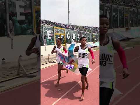 Winner of 100Meters Finals At Super Zonals “Gaza Power” of St. Louis Sec. School