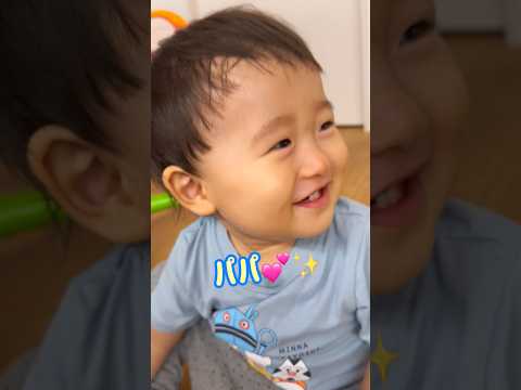 パパ大好き赤ちゃん👶🏻💓 #1歳 #baby #保護猫 #cat