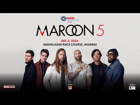 Maroon 5 | India 2024 | Produced by BookMyShow LIVE