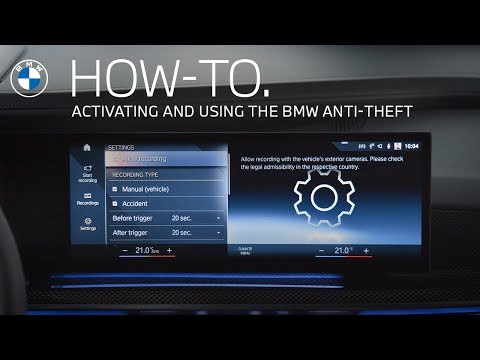 How To Activate and Use the BMW AntiTheft Recorder | BMW USA