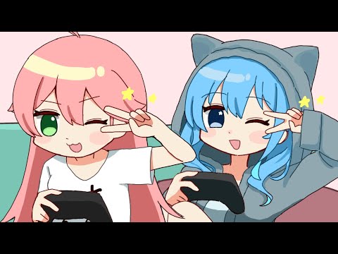 【手描き】みこめっとでバチコーン★【ホロライブ/さくらみこ/星街すいせい/切り抜き】