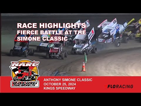 RACE HIGHLIGHTS:  NARC SPRINT CARS @ KINGS SPEEDWAY - OCTOBER 25, 2024 - dirt track racing video image