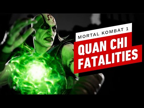 Mortal Kombat 1: Quan Chi Fatalities and Fatal Blow (4K)