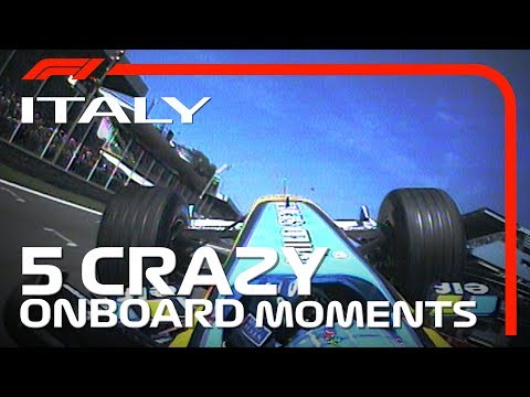 5 Crazy Onboards | Italian Grand Prix