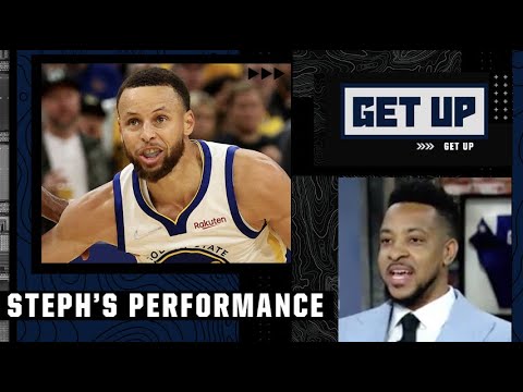 CJ McCollum on Steph Curry: He is doing what we're accustomed to seeing him do! | Get Up video clip