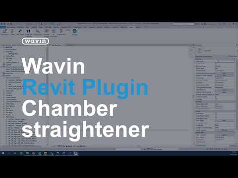 Wavin Revit Plugin - Chamber straightener