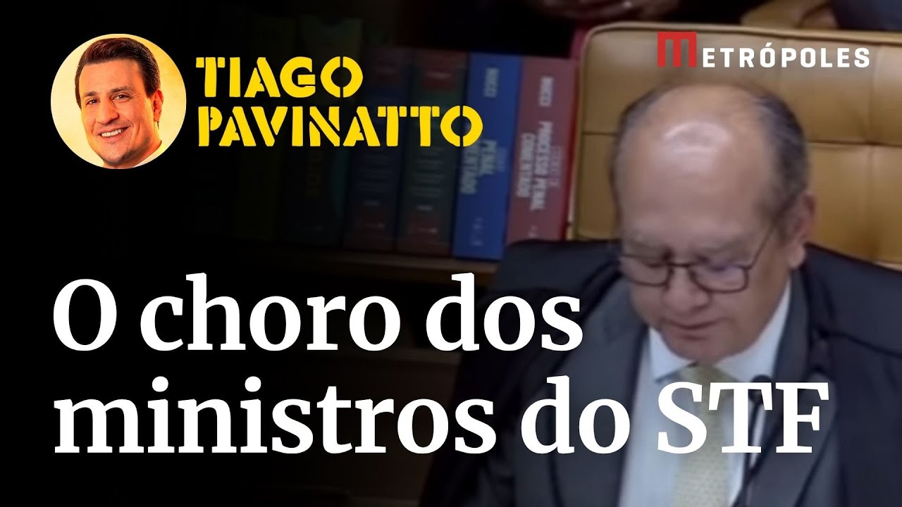 Pavinatto analisa o choro dos ministros do STF após julgamento de Bolsonaro