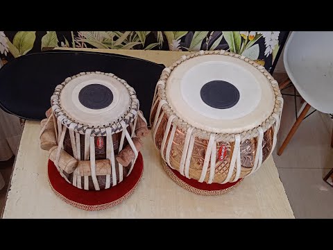 Ambience Sound Concert Tabla Set | Designer Copper Baya | Sheesham Daya