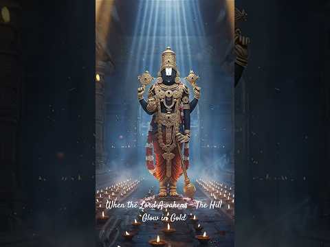 Experience the Divine Darshan of Lord Venkateshwara #shorts #youtubeshorts #lordvenkateshwara