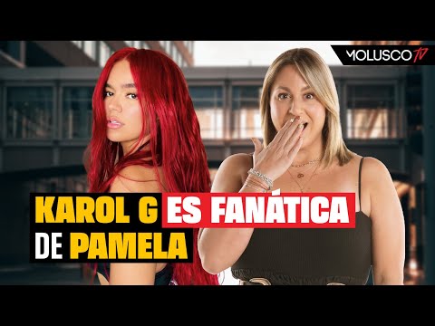 Pamela casi infarta al enterarse que Karol G la admira. Interioridades de la entrevista