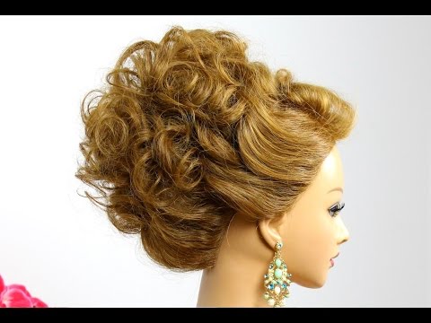 Bridal prom updo. Hairstyle for medium hair - UCBDR4TSiuXpWFNSA4cxPp6g