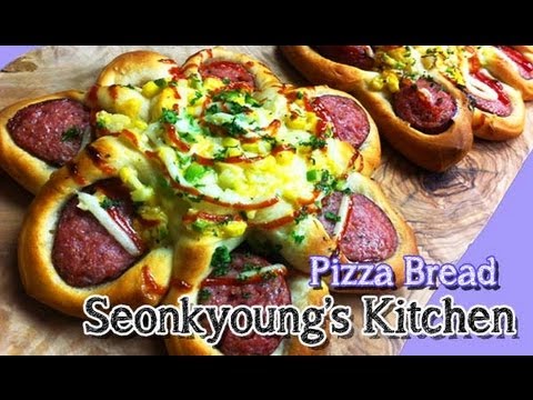 Bread Recipes : Pizza Bread (Breads) : Baking Recipes (Bake Bread) : Seonkyoung Longest - UCIvA9ZGeoR6CH2e0DZtvxzw