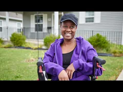 “Home is the key to independence and freedom” for Habitat
homeowner