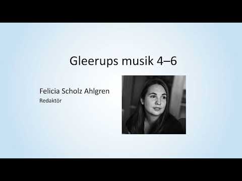 Gleerups musik 4–6 digitalt läromedel