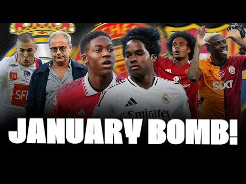 🚨 UNITED PLANS! ENDRICK BOMBA, BENZEMA’S WAY! MAINOO, OSIMHEN AND BARÇA, PSG…