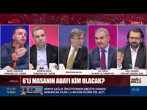 6'lı Masanın Adayı Kim Olacak? | Erdoğan Aktaş ile Sağlı Sollu