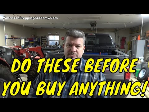 Top 15 Items To Do BEFORE You BUY Any PREPPING GEAR!