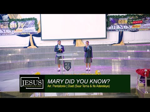 Mary Did You Know? || 2024 Christmas Concert || Preston International School