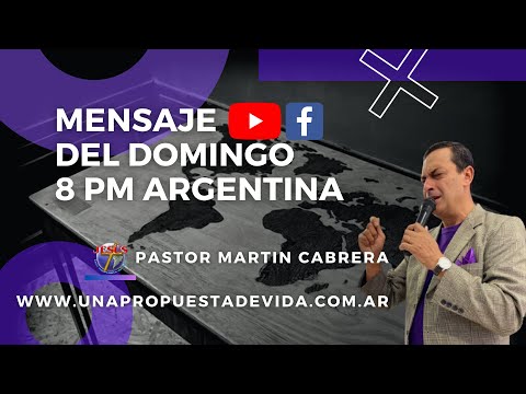 CELEBRACIÓN DÍA DOMINGO 20:00HS EN VIVO  - 17/8/2025