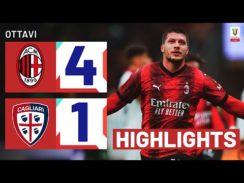 MILAN-CAGLIARI 4-1 | HIGHLIGHTS | OTTAVI DI FINALE | Serie A TIM 2023/24