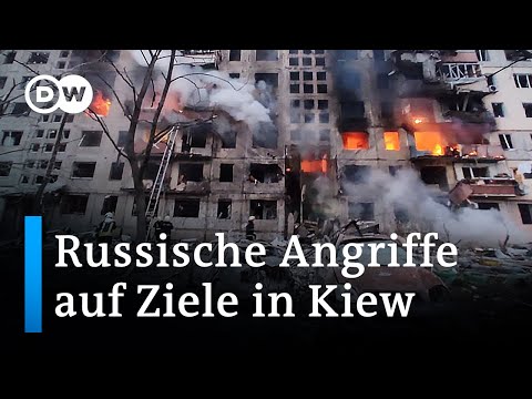 Russland setzt Angriffe auf die Ukraine fort | DW Nachrichten